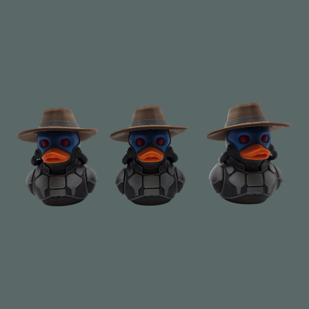 Cad Bane Inspired Duck Star Wars  Figure Collectible Desk Decoration Display Piece Bounty Hunter Character