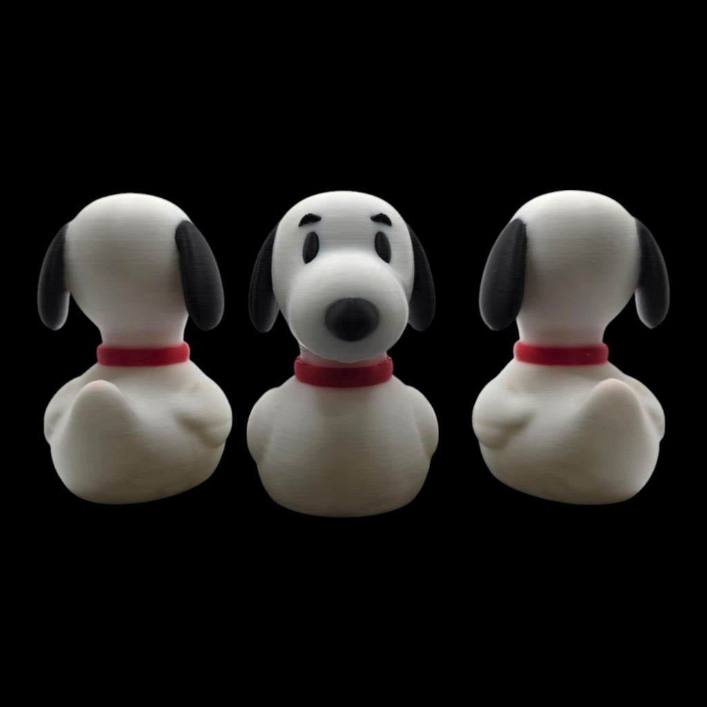 Snoopy Duck Figure Cartoon Mashup Decoration Display Desk Accessory Shelf Peanuts Inspired Character
