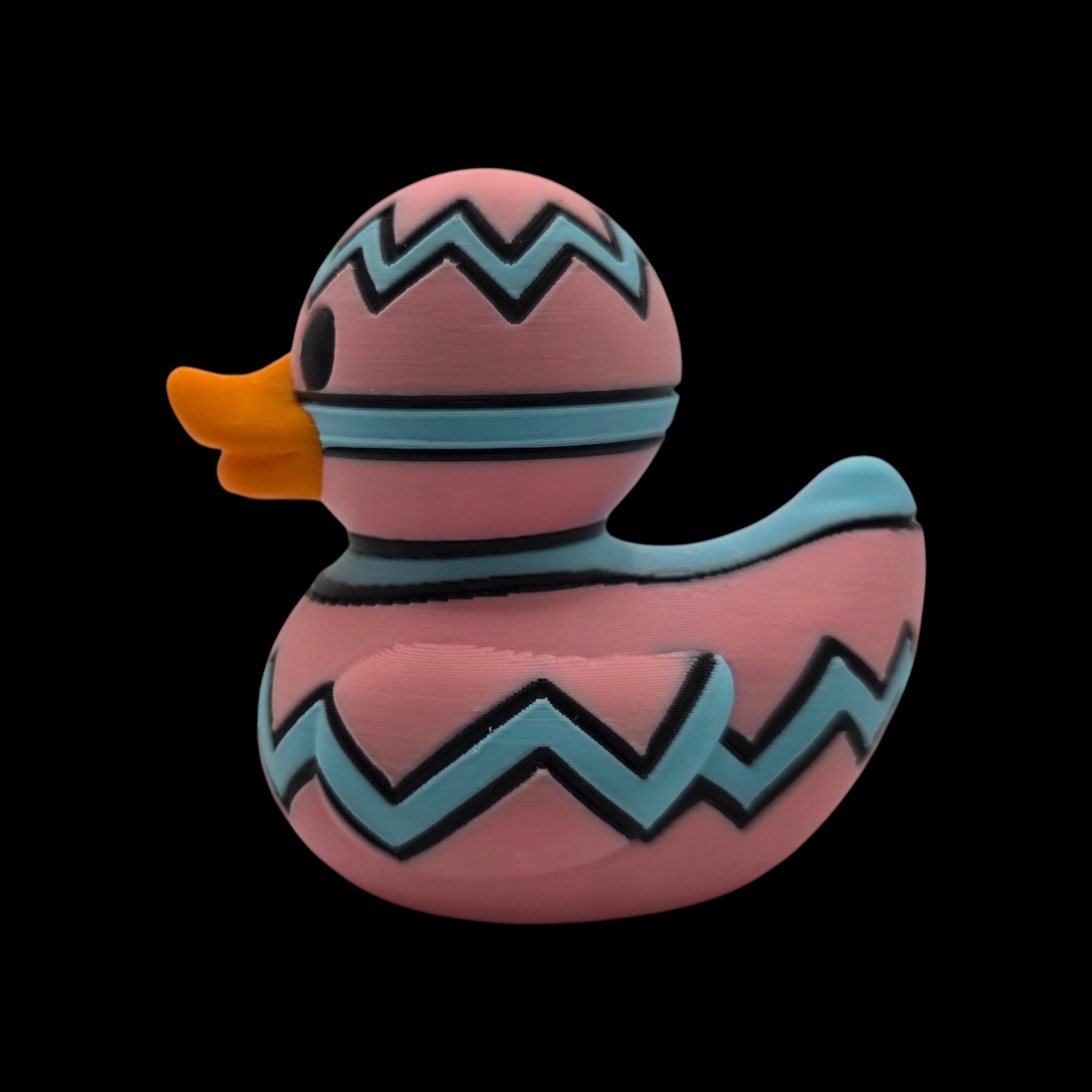 Easter Bunny Duck Dashboard Decoration Desk Accessory Car Figurine Pink Character Whimsical