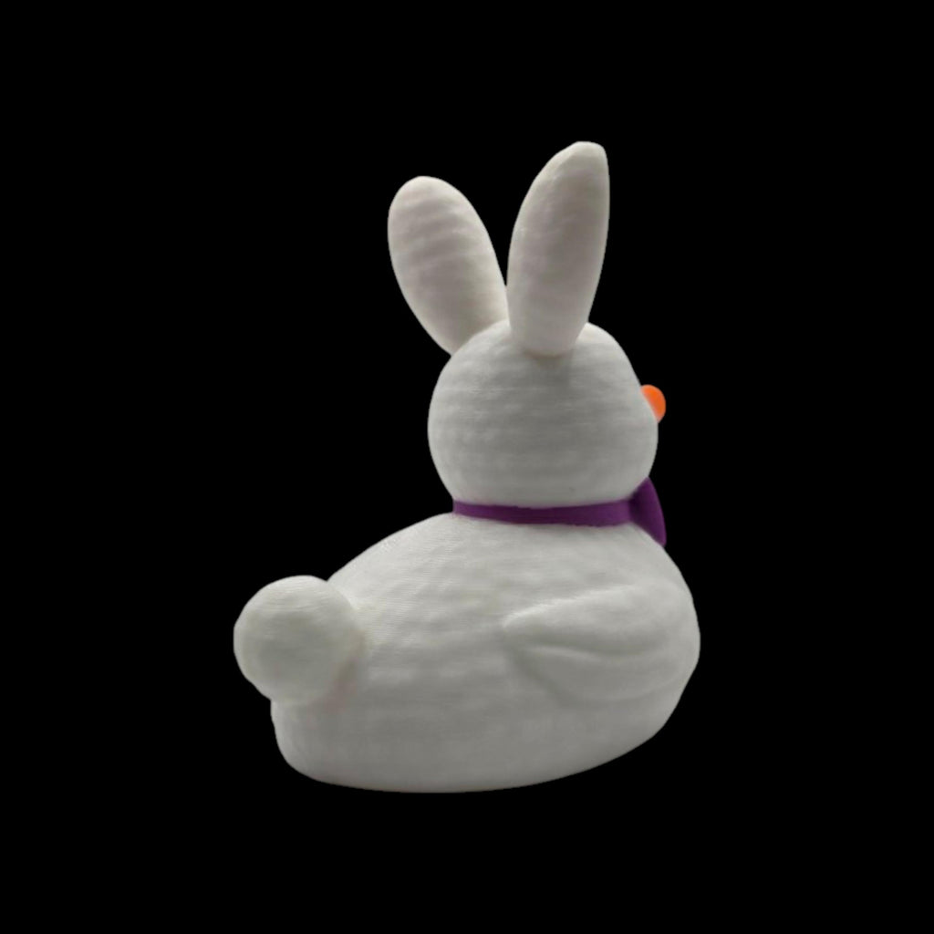 Easter Bunny Duck 2 Color to Choose Desk Accessory Car Figurine White Character Whimsical