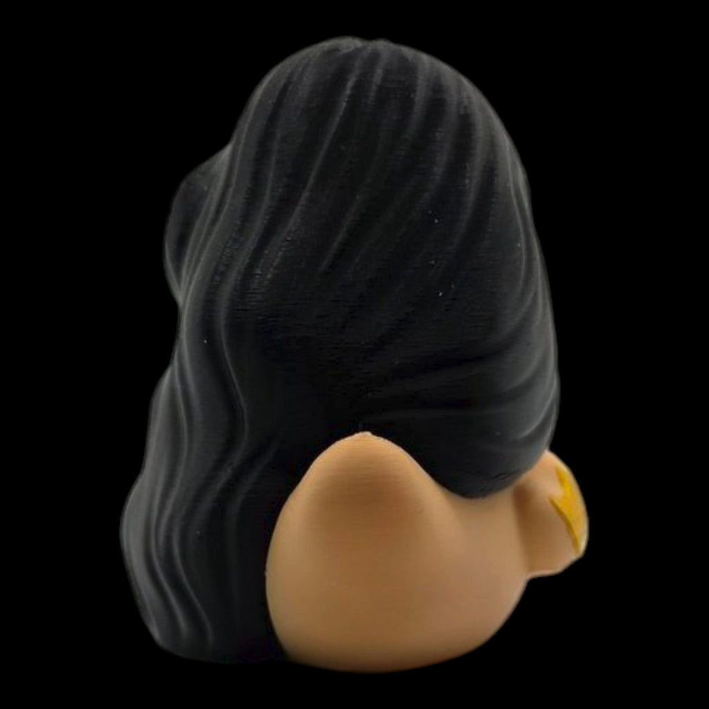 Wonder Woman Inspired Duck Superhero Figure Display Item Desk Decoration Shelf Ornament Amazon Woman decor