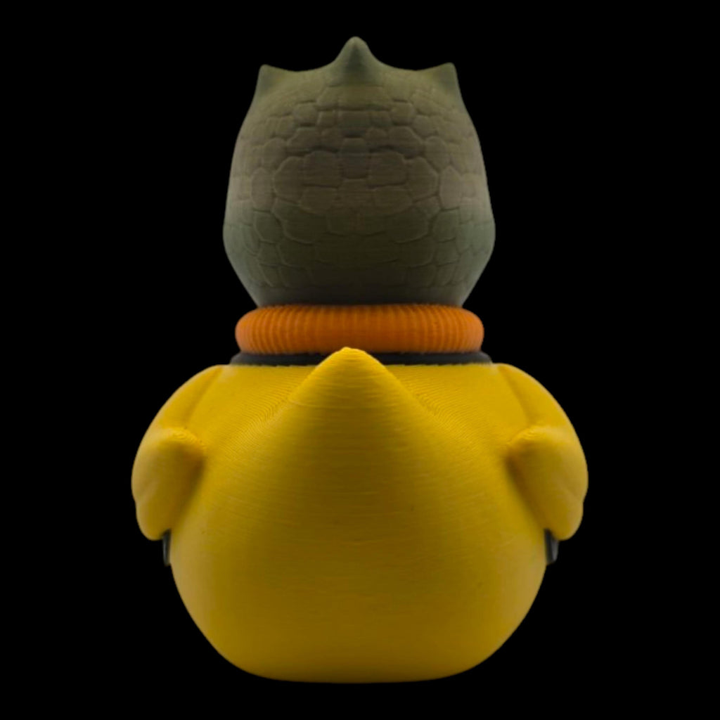 Star Wars Inspired Duck Bounty Hunter Bossk Figure Mashup Collectible Desk Accessory Office Decoration