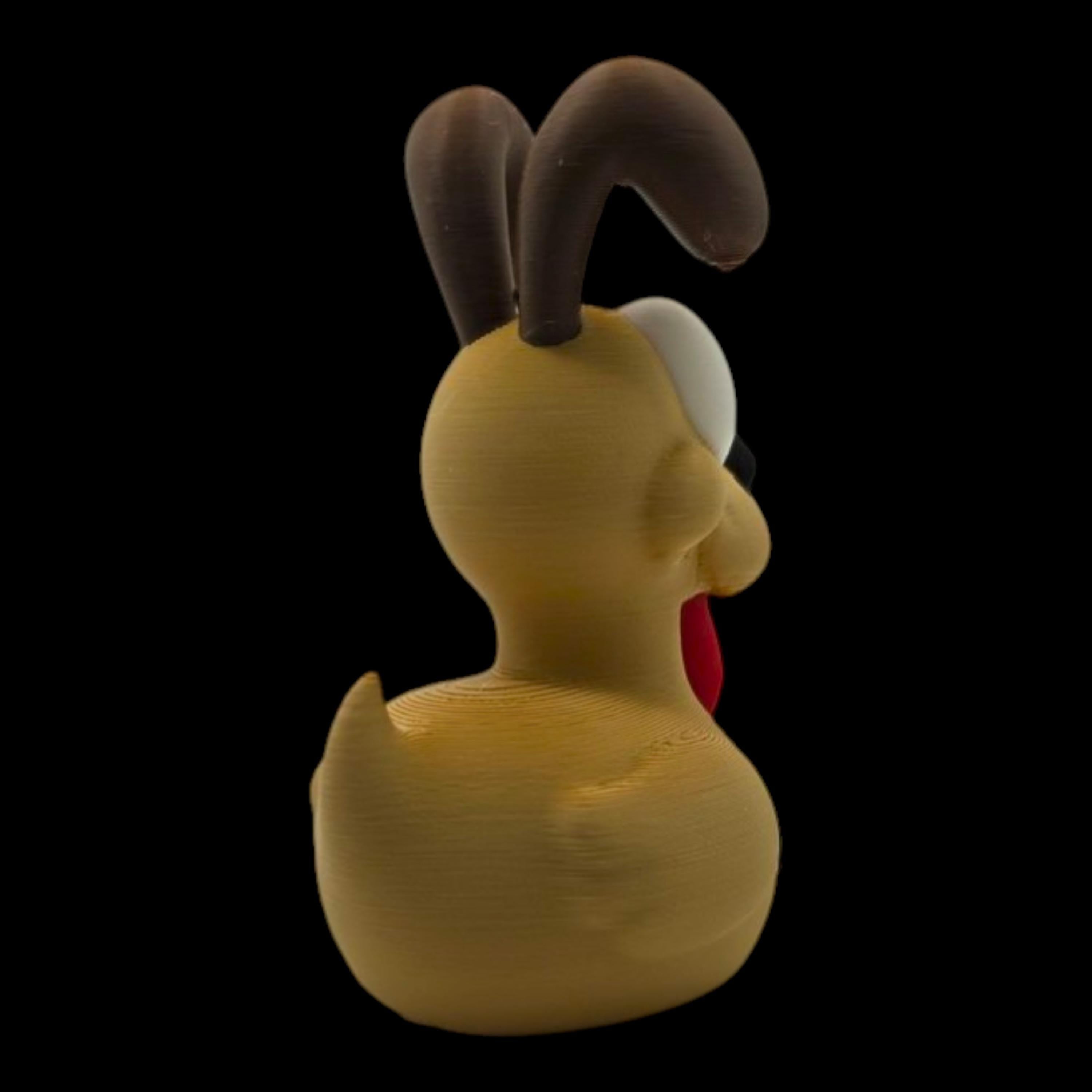 Odie Dog Duck Cartoon Character Display Piece Desk Decoration Comic Collectible Garfield Series