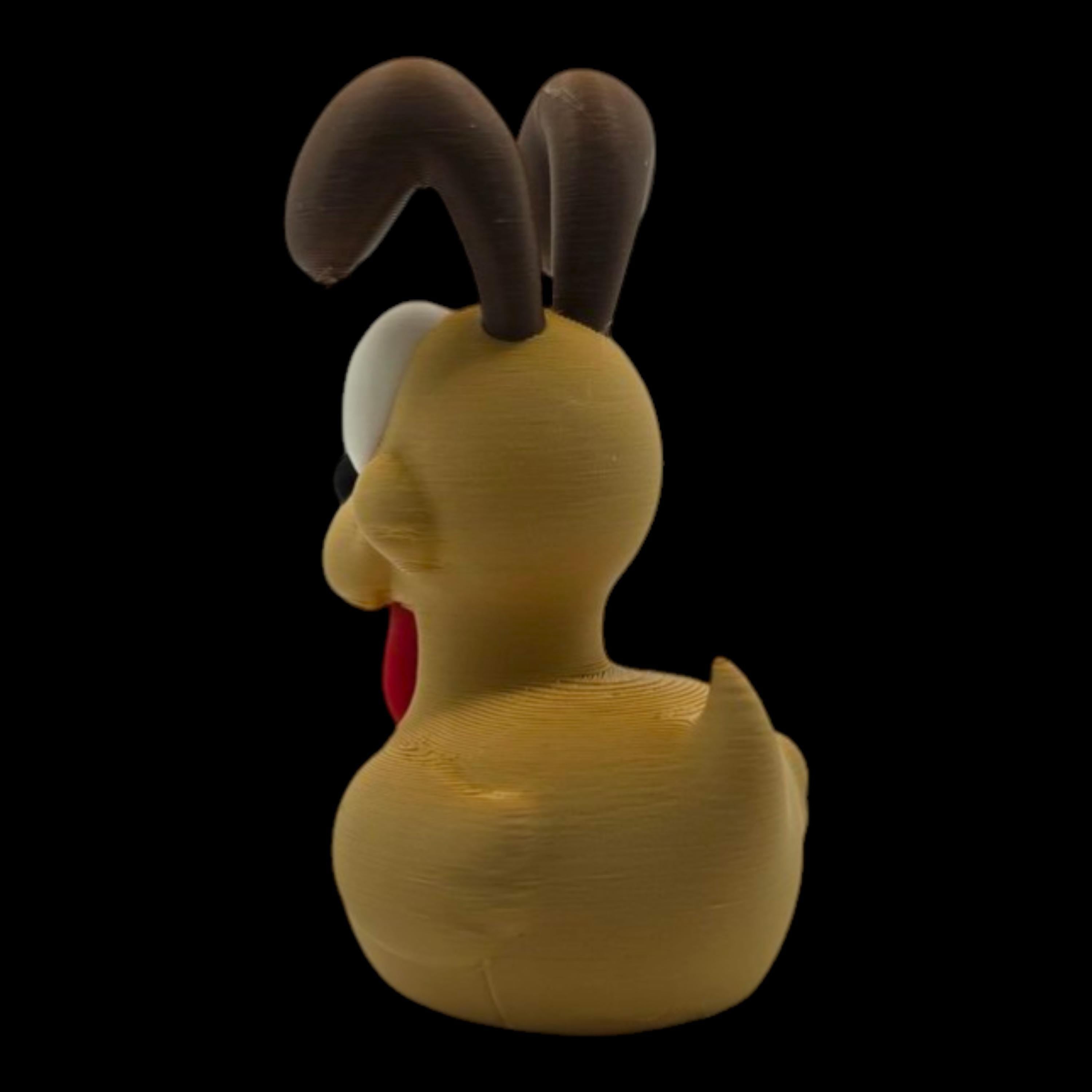 Odie Dog Duck Cartoon Character Display Piece Desk Decoration Comic Collectible Garfield Series