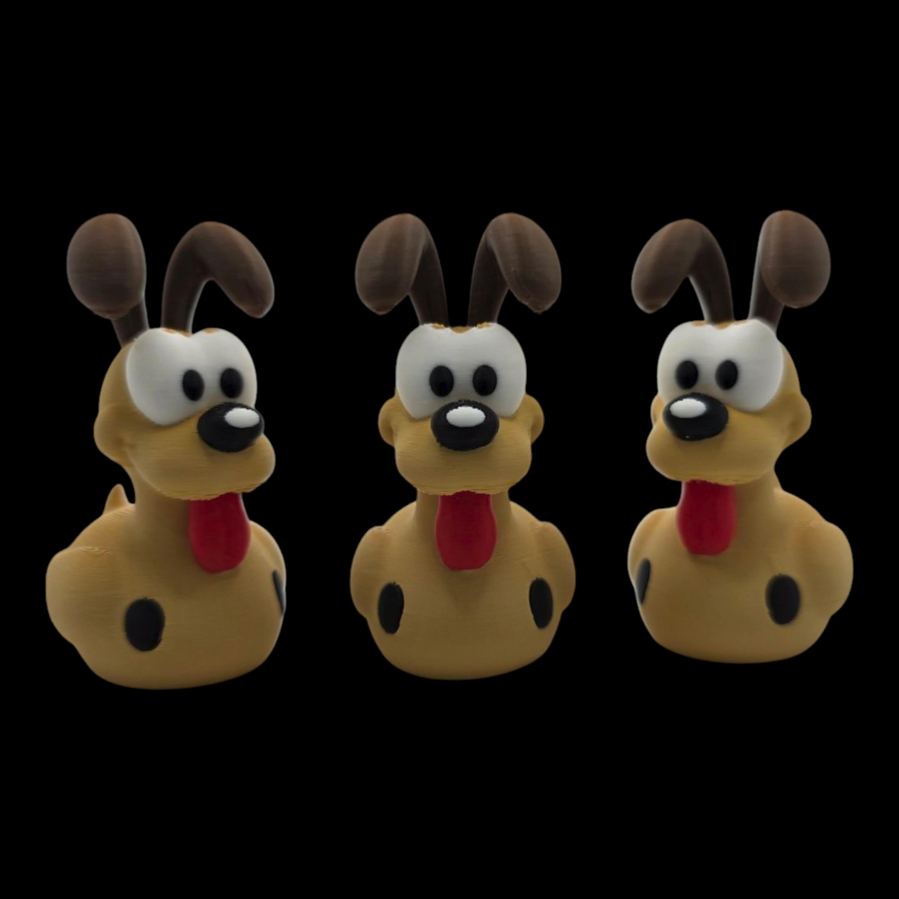Odie Dog Duck Cartoon Character Display Piece Desk Decoration Comic Collectible Garfield Series