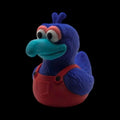 Collectible Blue Duck Figurine Toy Character Muppet Dashboard Decoration Car Interior Accessory Display Desk Ornament Gonzo Inspired Figure Premium 3D Printed PLA Hard Plastic Character Replica Automobile Accessory Dashboard Design Gift