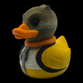 Desk Accessory Novelty Item Star Wars Duck Bounty Hunter Figure Office Decoration Geek Culture Collectible Character Mashup Design Unique Fan Gift Three D Printed Premium Quality Green Lizard Face Orange Bill Yellow Body Gray Outfit Bounty