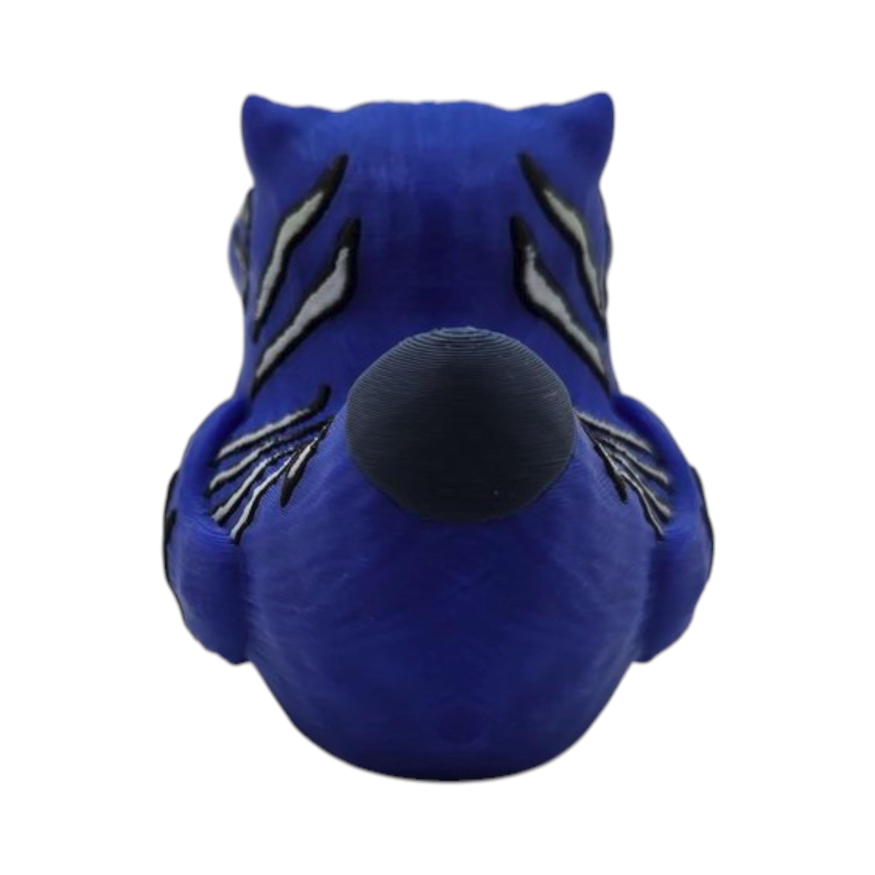 Inspired Blue Derp Tiger Duck  Desk Accessory  Kpop Fan Collectible Statue Jeep Duck Shelf Display Novelty