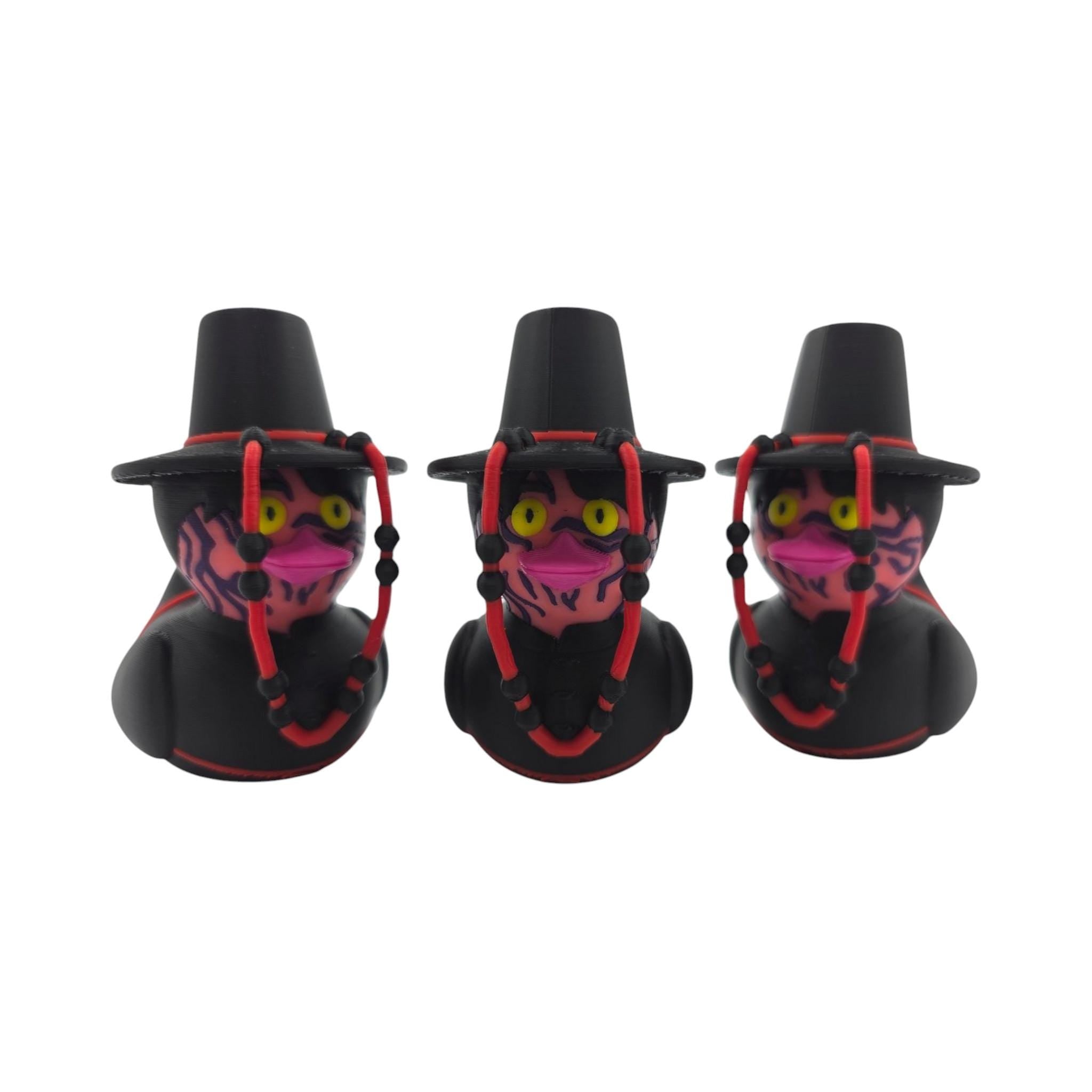 Quak-Ma Duck Inspired Kpop Demon Hunter  3D Printed Collectible Ducks