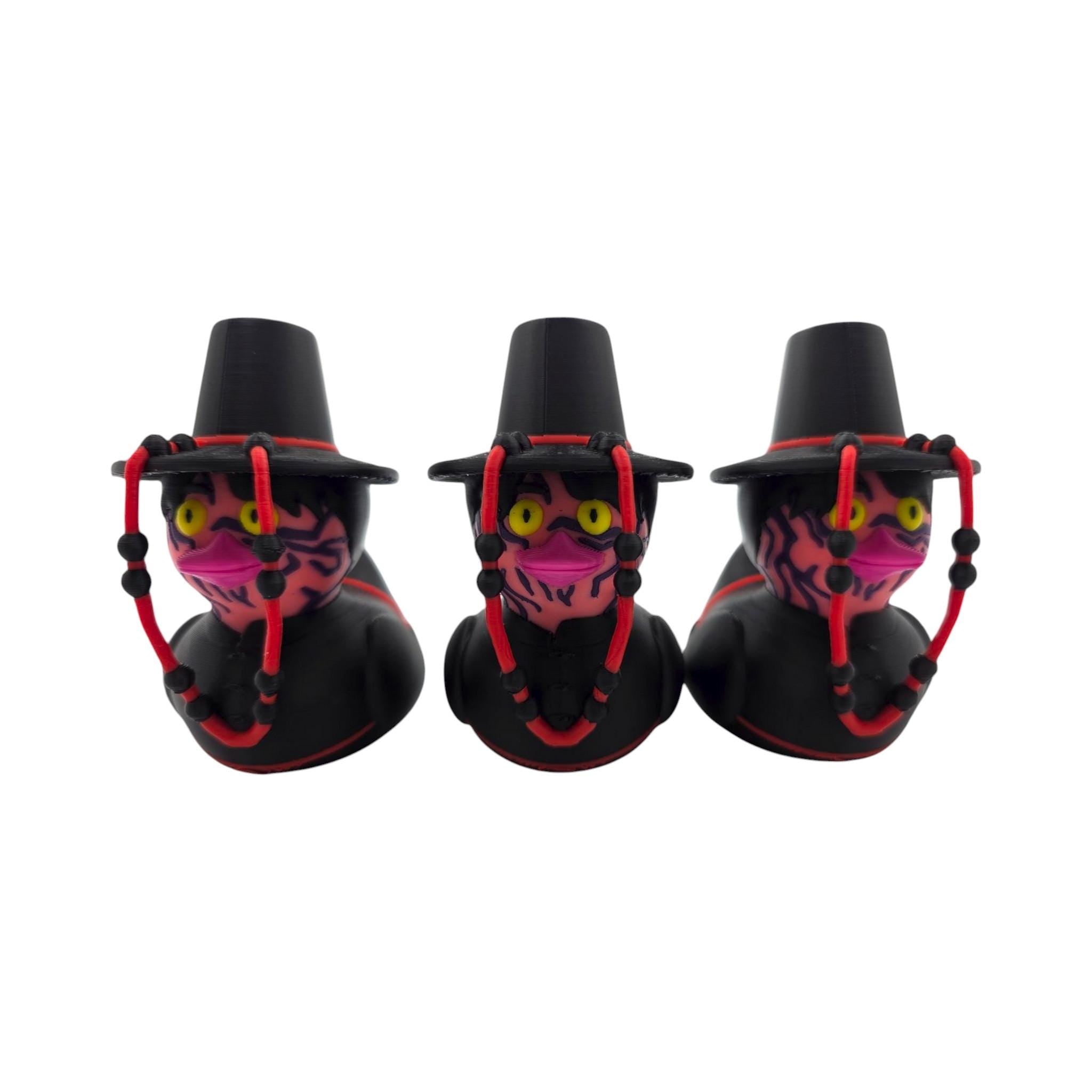 Quak-Ma Duck Inspired Kpop Demon Hunter  3D Printed Collectible Ducks