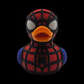 Spider-man Inspired Duck Figurine Collectible Superhero Display Marvel Memorabilia Comic Character
