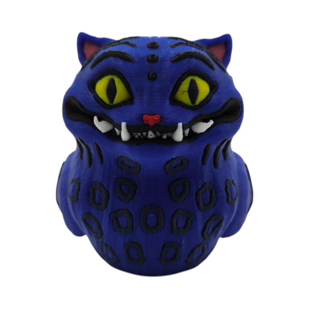 Inspired Blue Derp Tiger Duck  Desk Accessory  Kpop Fan Collectible Statue Jeep Duck Shelf Display Novelty