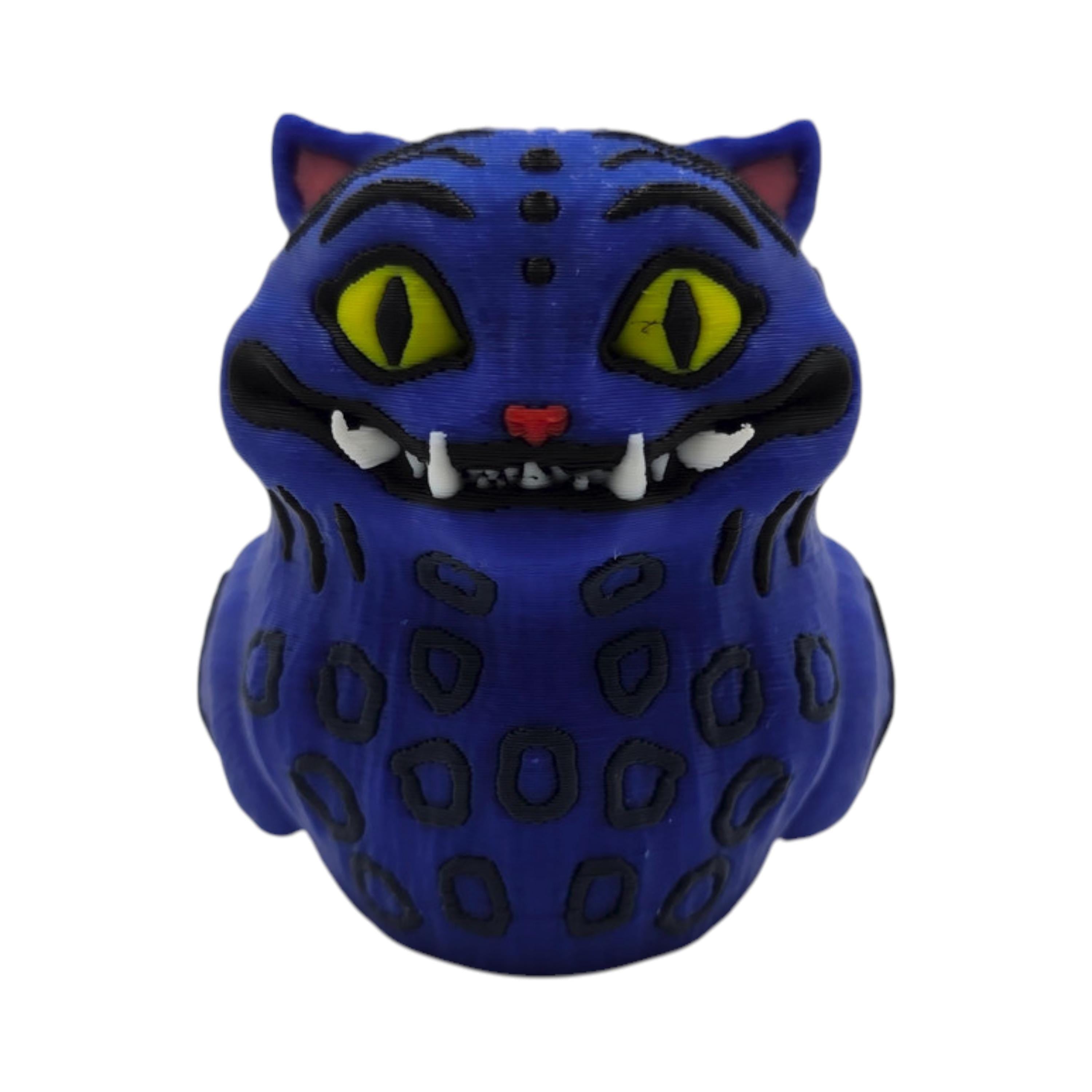 Inspired Blue Derp Tiger Duck  Desk Accessory  Kpop Fan Collectible Statue Jeep Duck Shelf Display Novelty