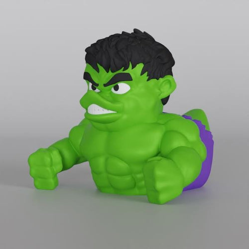 2 versions Superhero Inspired Hulk Duck Figurine Superhero Inspired Collectible Comic Fan Jeep Dashboard