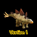 Educational Dinosaur Model Articulated Stegosaurus Toy Realistic Prehistoric Reptile Figure Posable Jointed Body Segments Textured Wrinkled Skin Finish Distinctive Back Plates Tail Spikes Design Hands On Learning Experience Kid Birthday