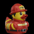 Fire Fighter Duck Dashboard Decoration Cruise Ship Hiding Game Party Favor Fireman Desk Collectible