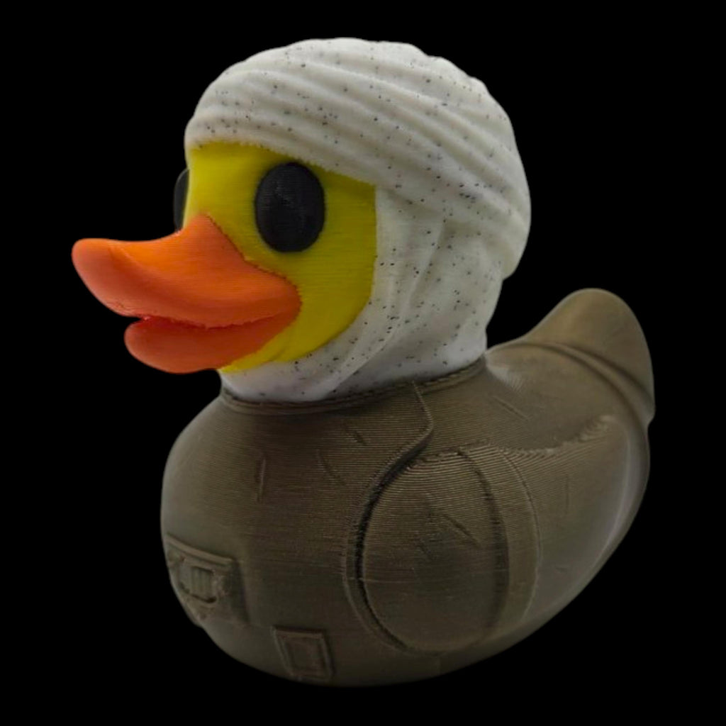 Star Wars Duck Bounty Hunter Dengar Collectible Duckies Cruise Jeep Ducking Dashboard Space Galactic Fan Shelf Display