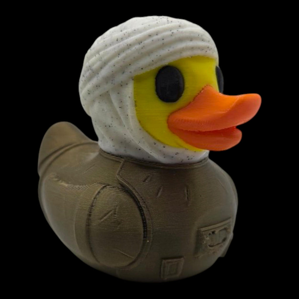 Star Wars Duck Bounty Hunter Dengar Collectible Duckies Cruise Jeep Ducking Dashboard Space Galactic Fan Shelf Display