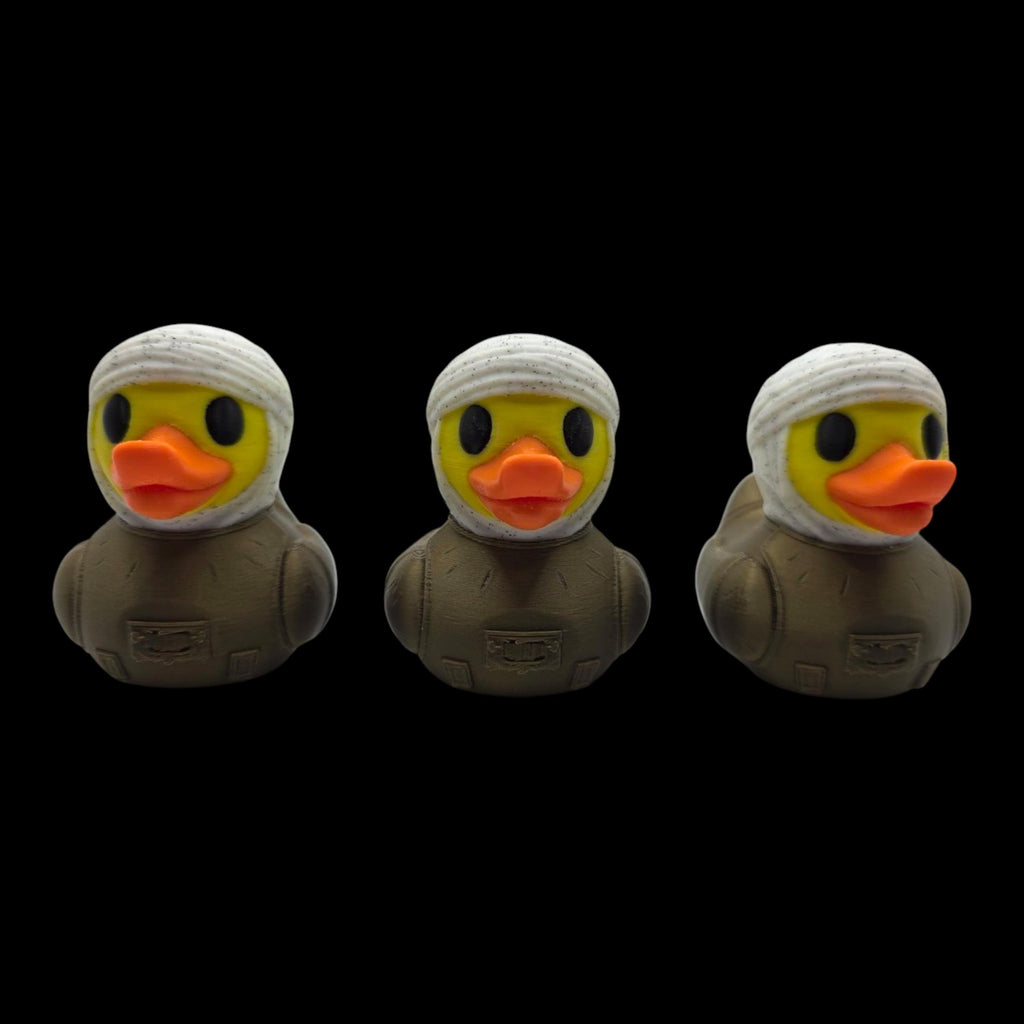 Star Wars Duck Bounty Hunter Dengar Collectible Duckies Cruise Jeep Ducking Dashboard Space Galactic Fan Shelf Display