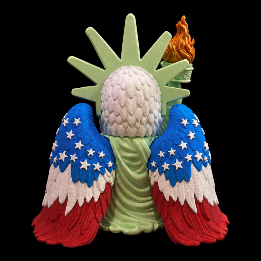 Eagle Statue of Liberty Figurine: 250th Anniversary Limited Edition Desk Pal Interdependence Day