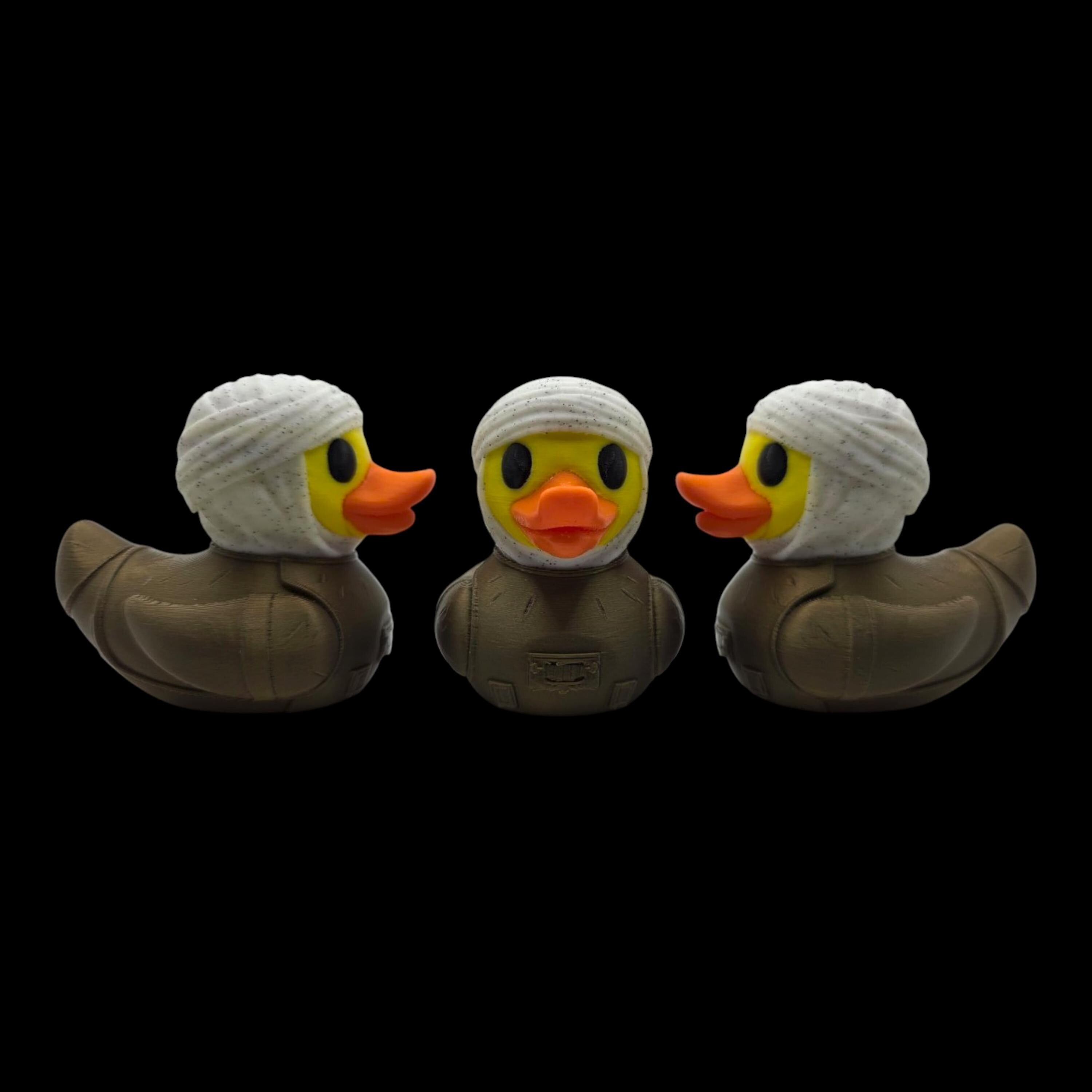 Star Wars Duck Bounty Hunter Dengar Collectible Duckies Cruise Jeep Ducking Dashboard Space Galactic Fan Shelf Display