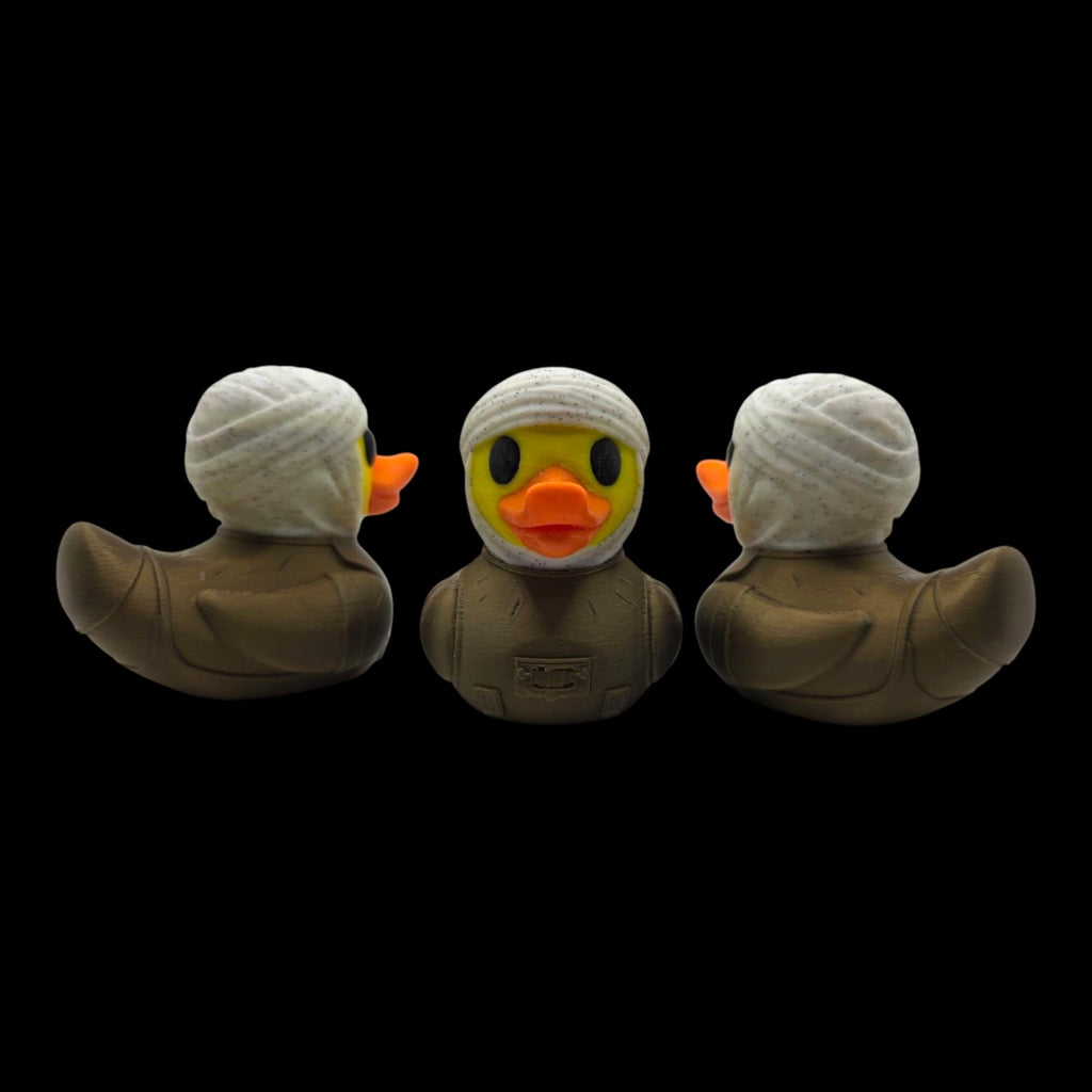 Star Wars Duck Bounty Hunter Dengar Collectible Duckies Cruise Jeep Ducking Dashboard Space Galactic Fan Shelf Display