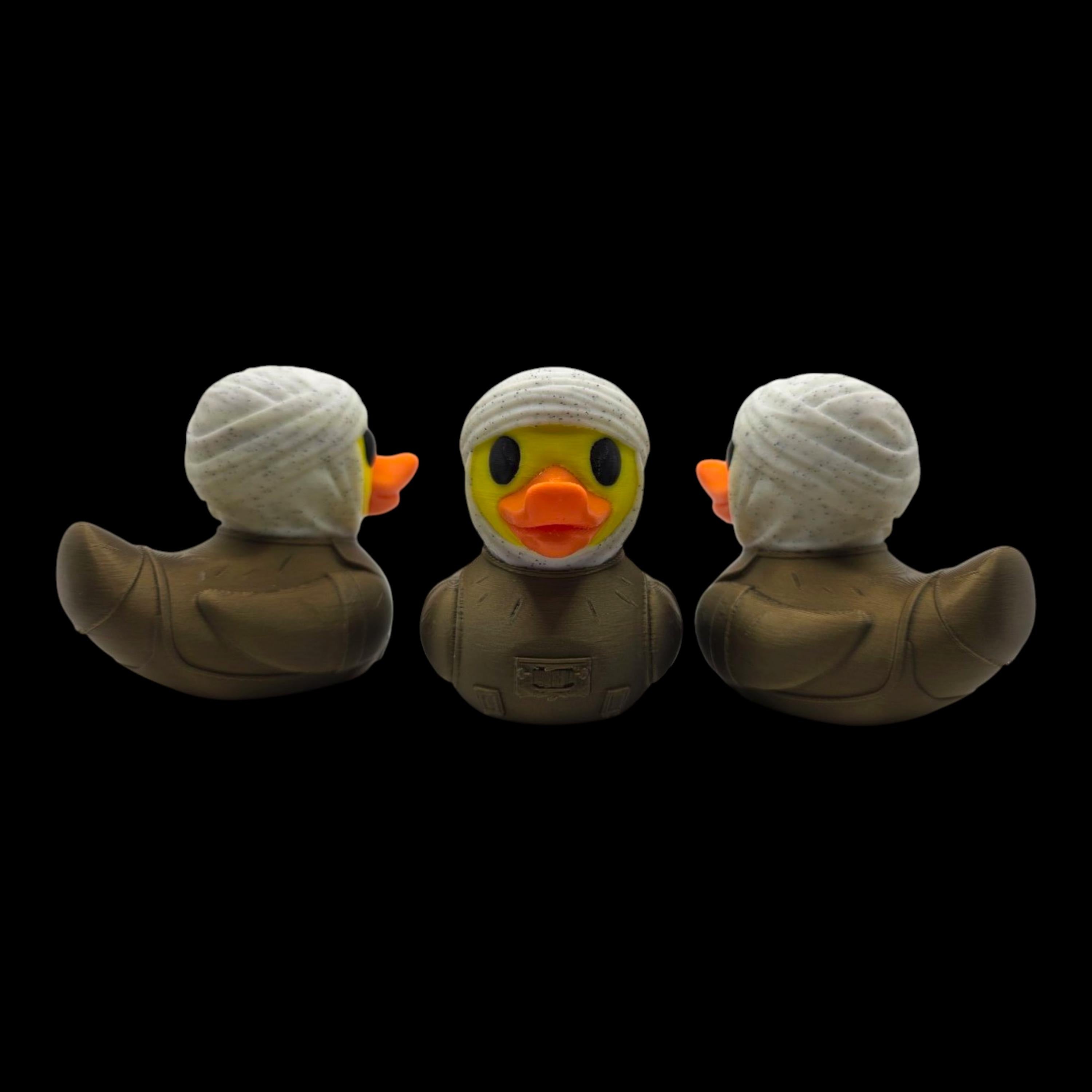 Star Wars Duck Bounty Hunter Dengar Collectible Duckies Cruise Jeep Ducking Dashboard Space Galactic Fan Shelf Display