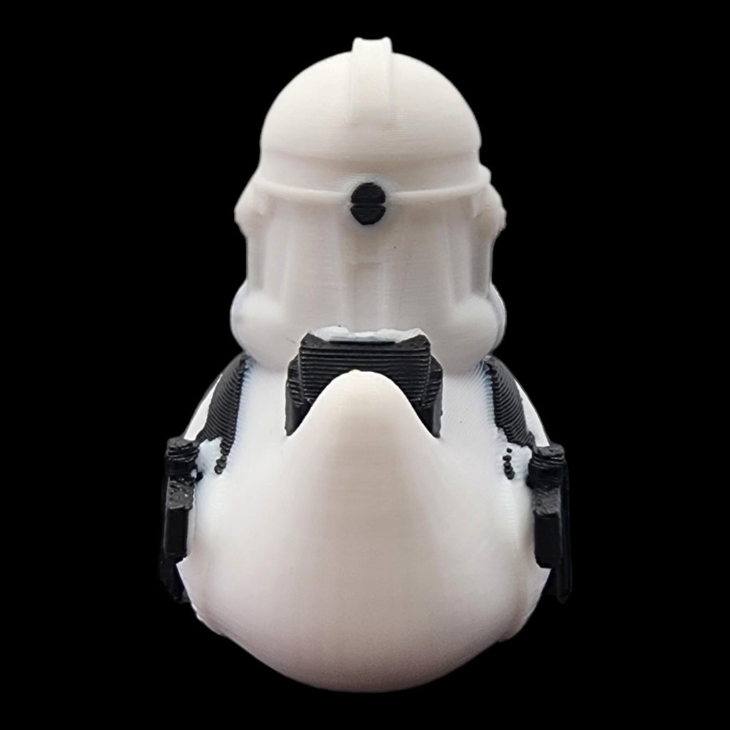 Inspired Clone Trooper Black & White Duck  Star Wars Cruise Jeep dash Ducking