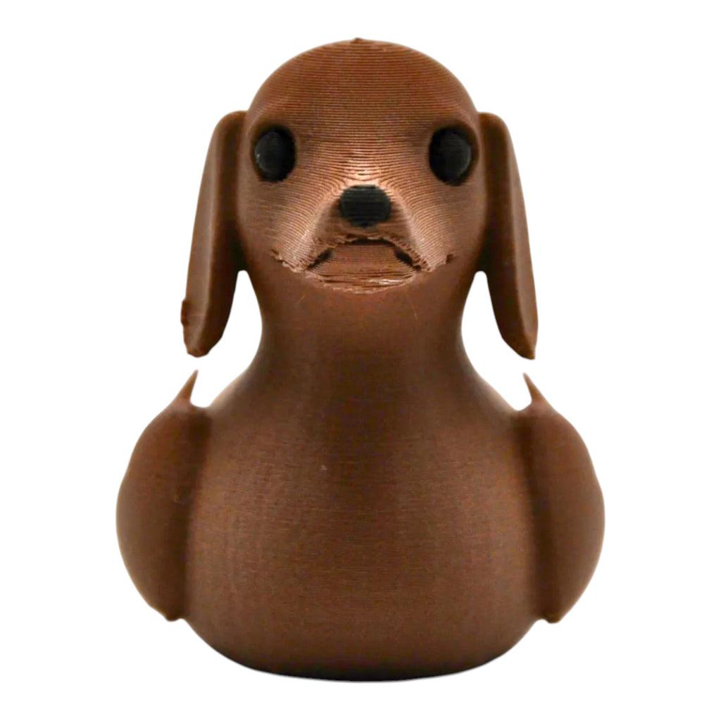 Dachshund Duck for Dog Lover Present Set Whimsical Home Accence Art Animal Sculpturet Piece