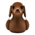 Dachshund Duck for Dog Lover Present Set Whimsical Home Accence Art Animal Sculpturet Piece