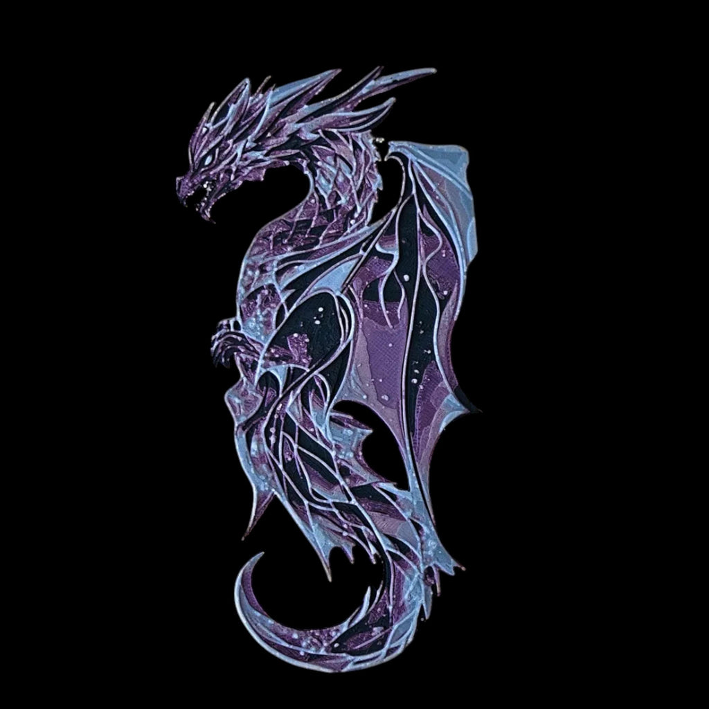 Wyvern Dragon Bookmarkes Set  #1 Crystal, # 2 Sea, #3 Crimson and #4 Forest