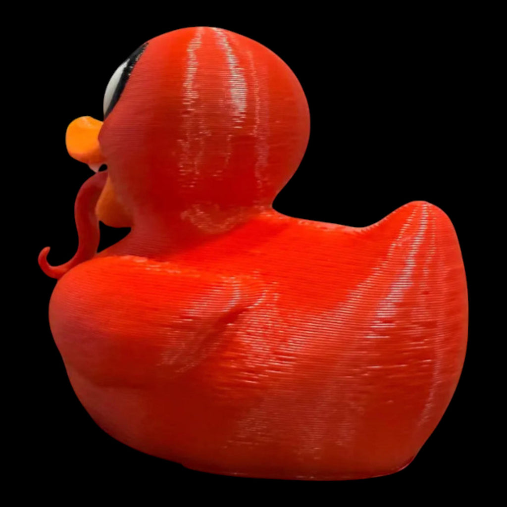 Red Carnage Duck 3D Printed Symbiote Figure Display Decoration Desk Accessory Marvel Comic Character