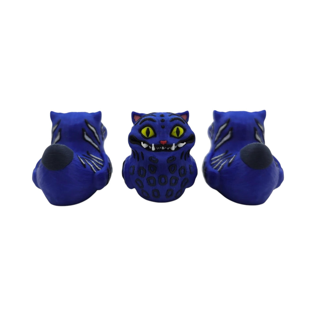 Inspired Blue Derp Tiger Duck Desk Accessory Kpop Fan Collectible Statue Jeep Duck Shelf Display Novelty - JM Designs