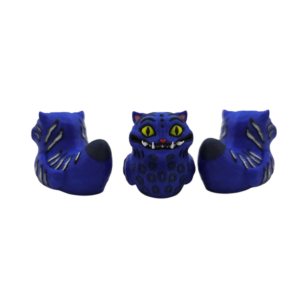 Inspired Blue Derp Tiger Duck Desk Accessory Kpop Fan Collectible Statue Jeep Duck Shelf Display Novelty - JM Designs