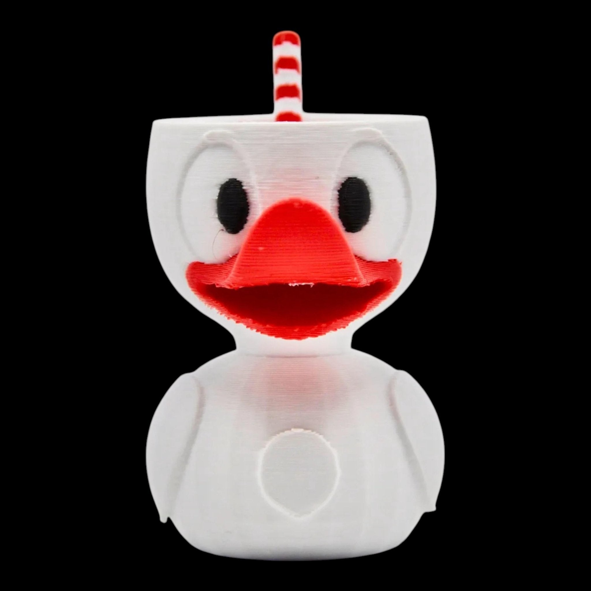 Inspired Cuphead Duck 3D Printed Collectible Character Gamer Decor Jeep Ducking Gift - JM Designs