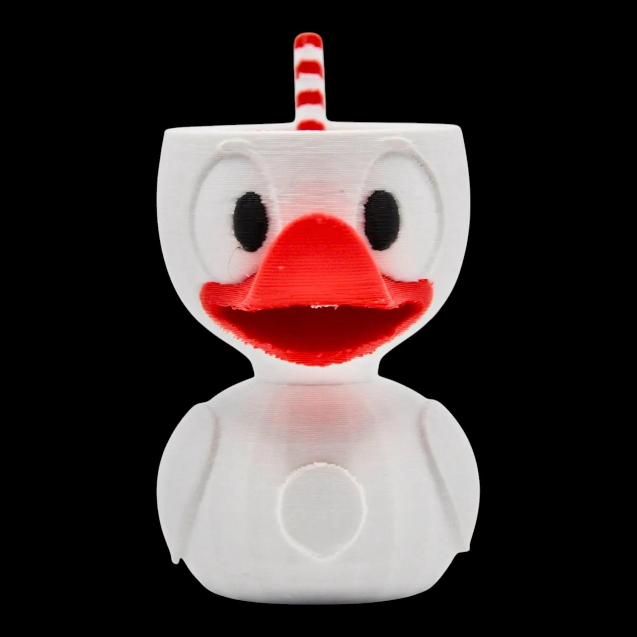 Inspired Cuphead Duck 3D Printed Collectible Character Gamer Decor Jeep Ducking Gift - JM Designs