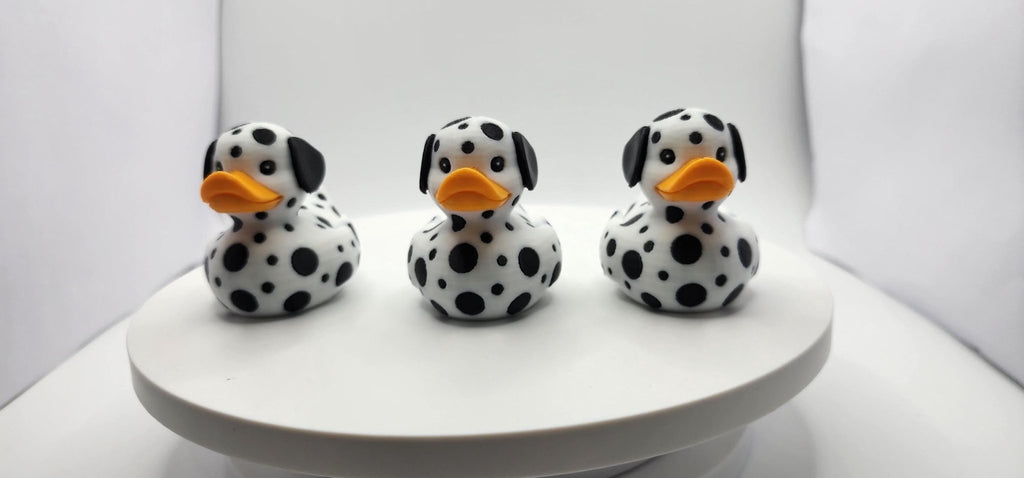 Jeep Dashboard Duck, Dalmatian Spotted 3D Printed Car Decoration - JM Designs