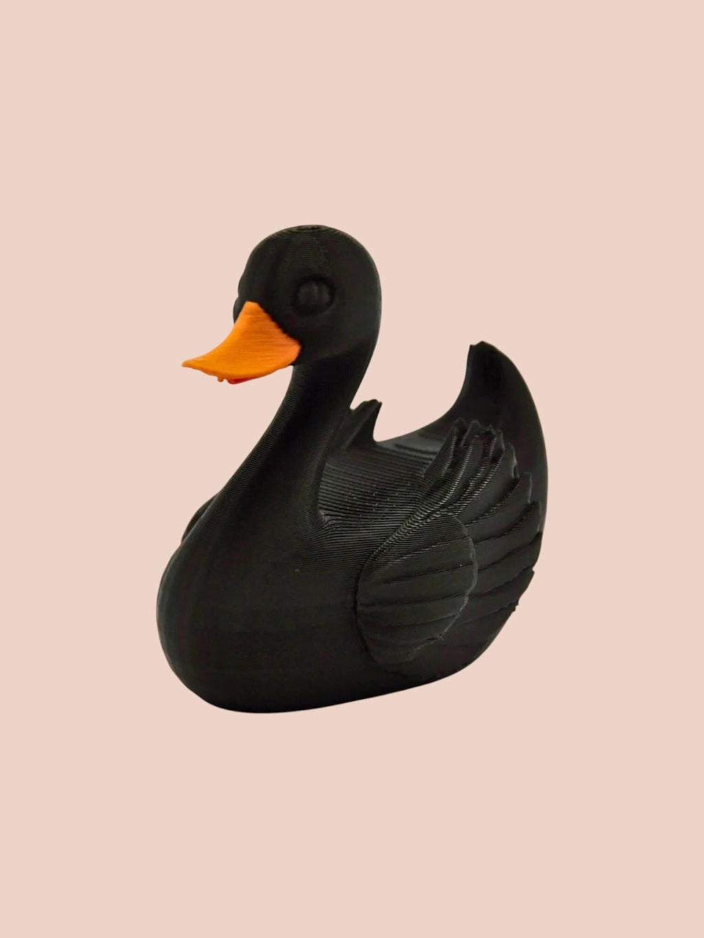 Jeep Ducking Figurine, Black Swan Duck Collectible Dashboard Ornament - JM Designs