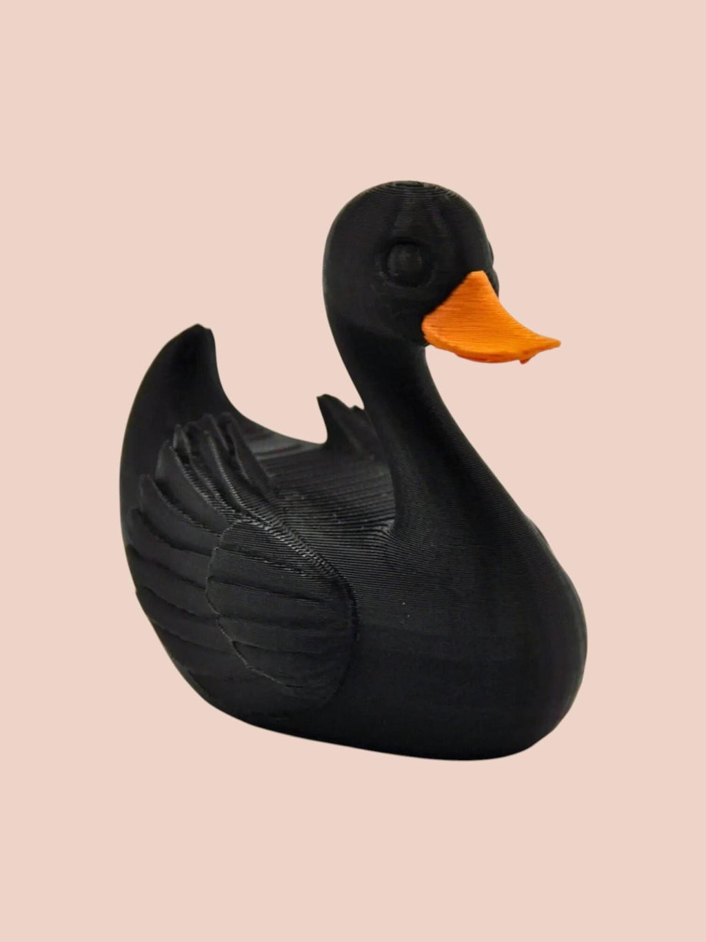 Jeep Ducking Figurine, Black Swan Duck Collectible Dashboard Ornament - JM Designs