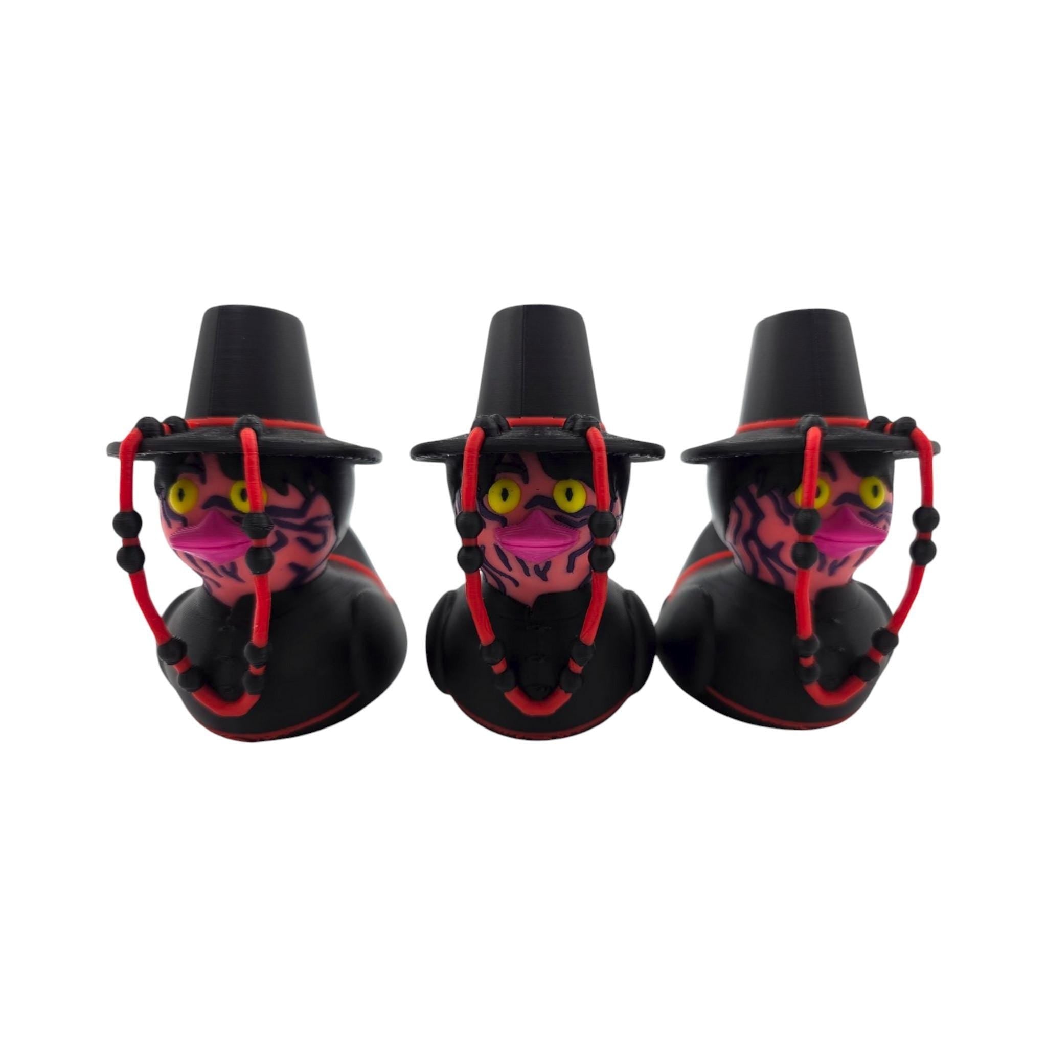 Kpop Collectible 3D Printed Quak-Ma Duck Inspired Demon Hunter Figurine - JM Designs