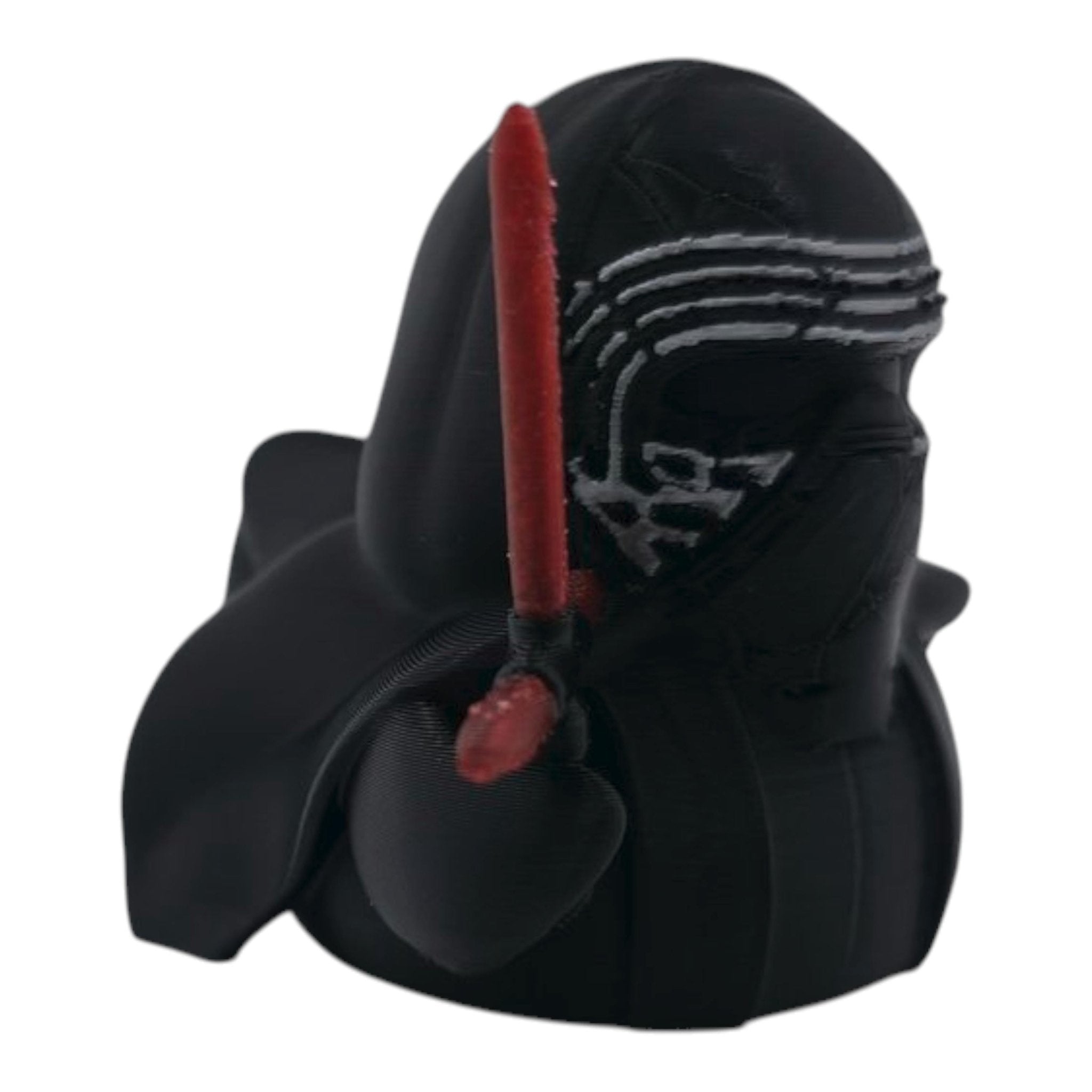 Kylo-ren Inspired Star Wars Duck Bathroom Decoration Desk Display Shelf Decor Character Mashup Figure - JM Designs