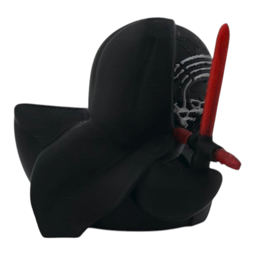 Kylo-ren Inspired Star Wars Duck Bathroom Decoration Desk Display Shelf Decor Character Mashup Figure - JM Designs