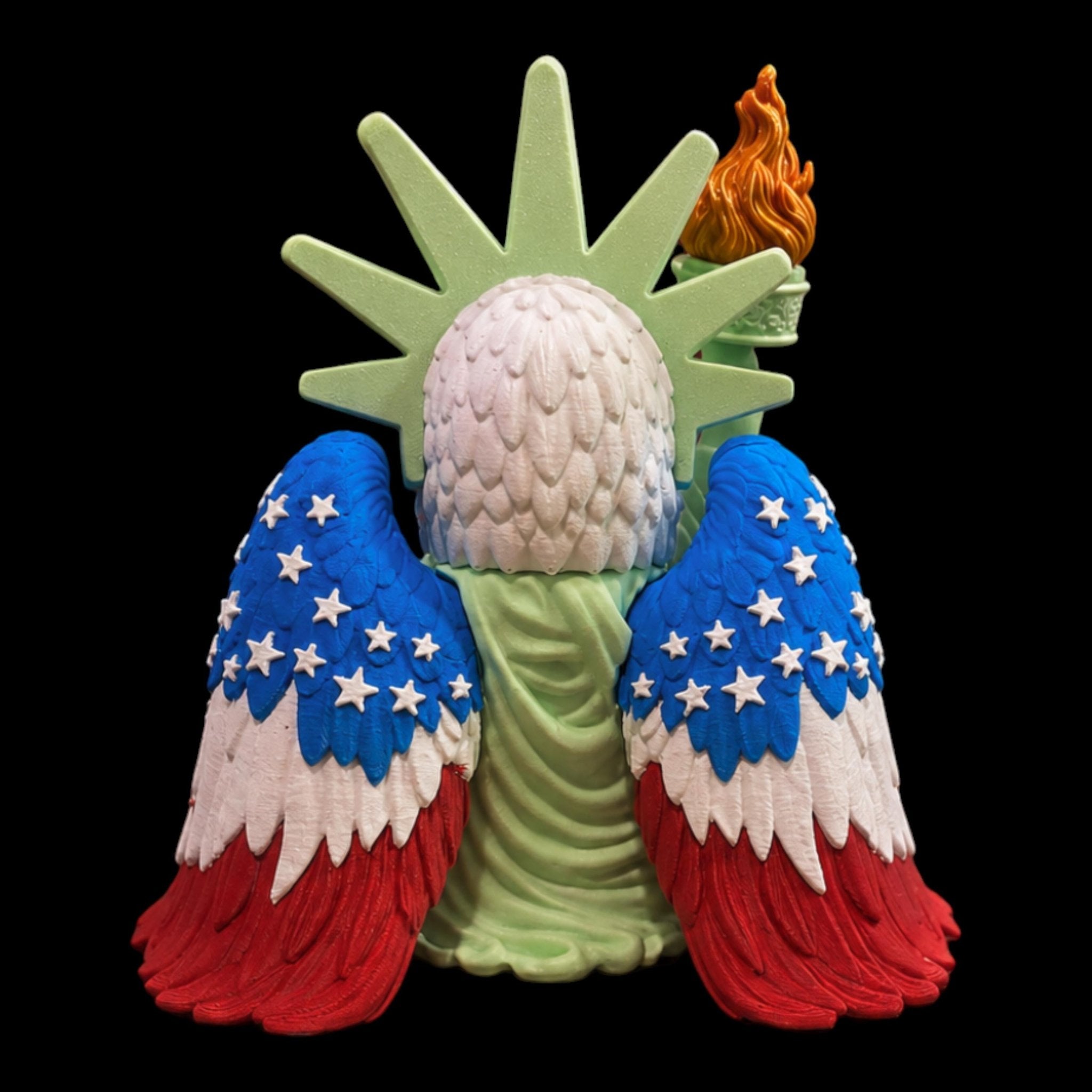 Liberty Eagle 250th Anniversary Limited Edition Standing Tall Patriotic Americana Flag Wing American Independence Day - JM Designs
