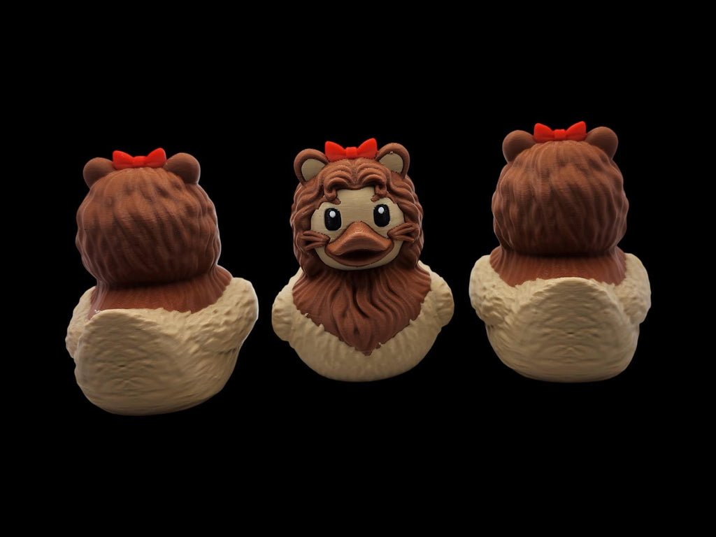 Lion-Inspired Duck - JM Designs
