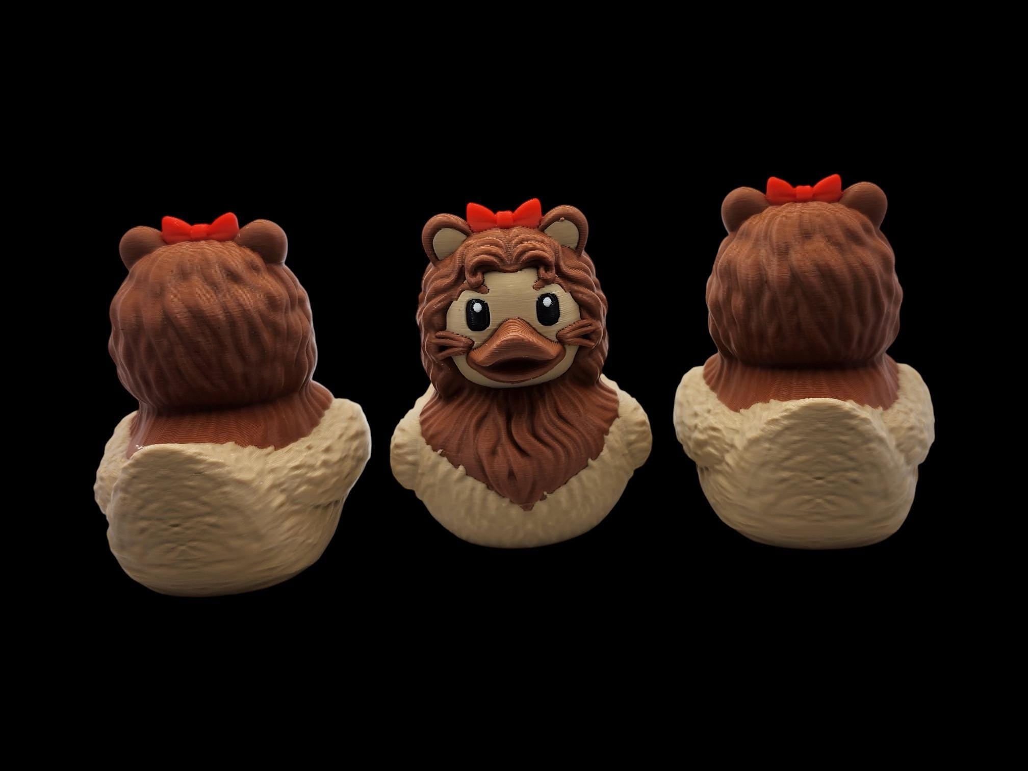 Lion-Inspired Duck - JM Designs