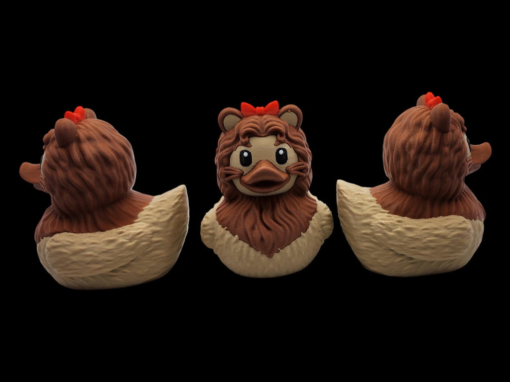 Lion-Inspired Duck - JM Designs