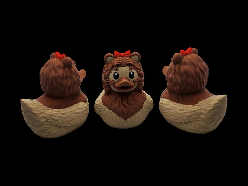 Lion-Inspired Duck - JM Designs