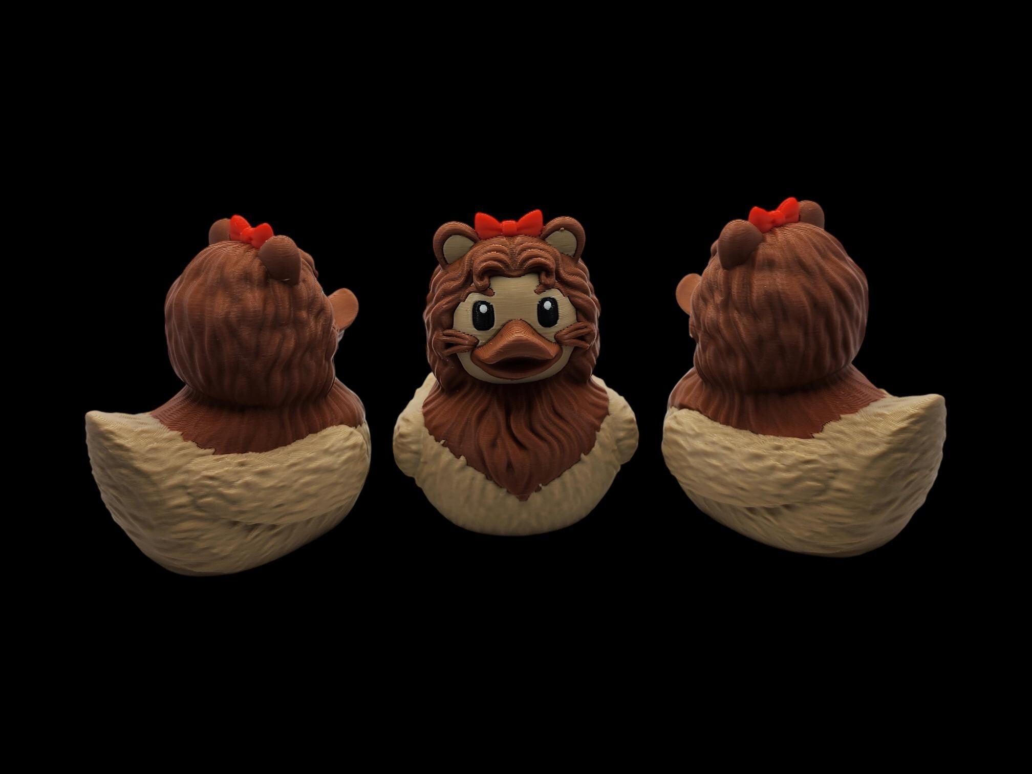 Lion-Inspired Duck - JM Designs
