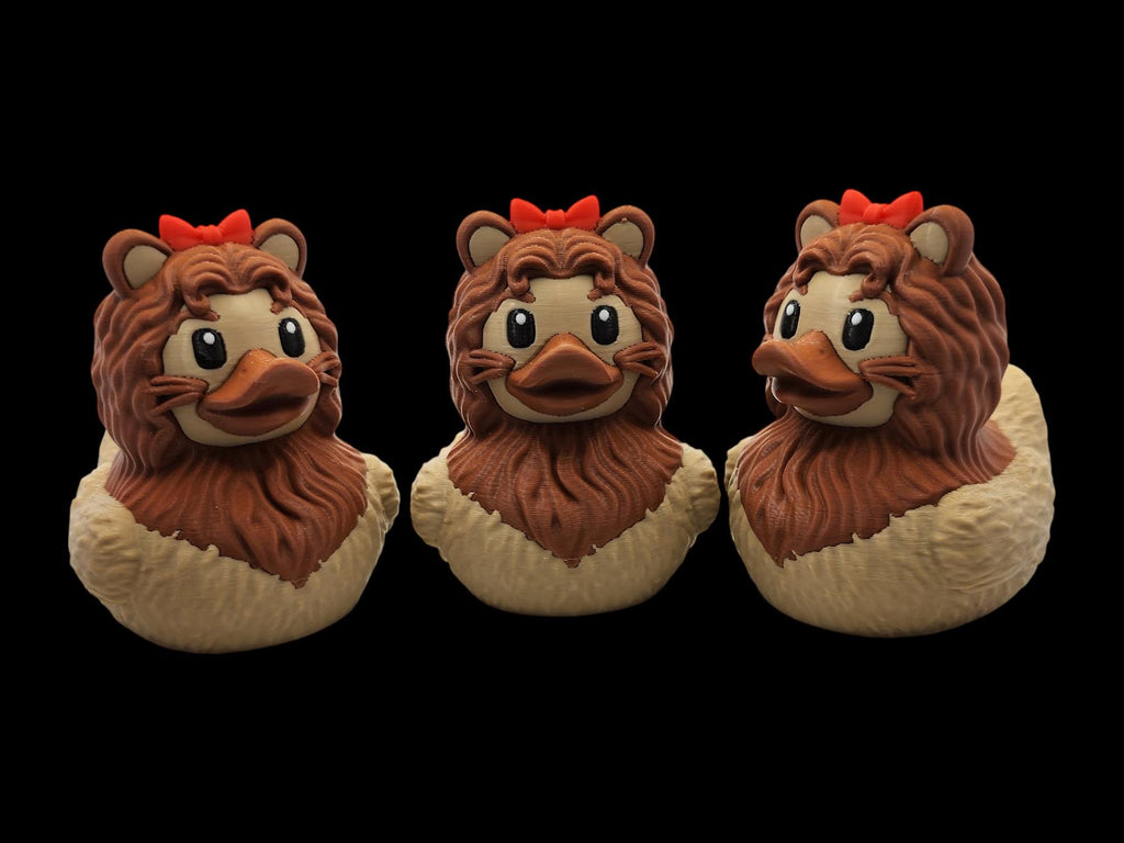 Lion-Inspired Duck - JM Designs