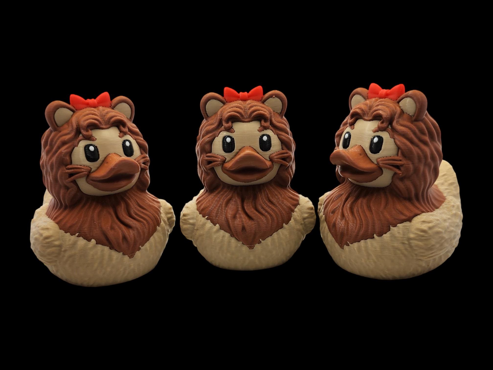 Lion-Inspired Duck - JM Designs
